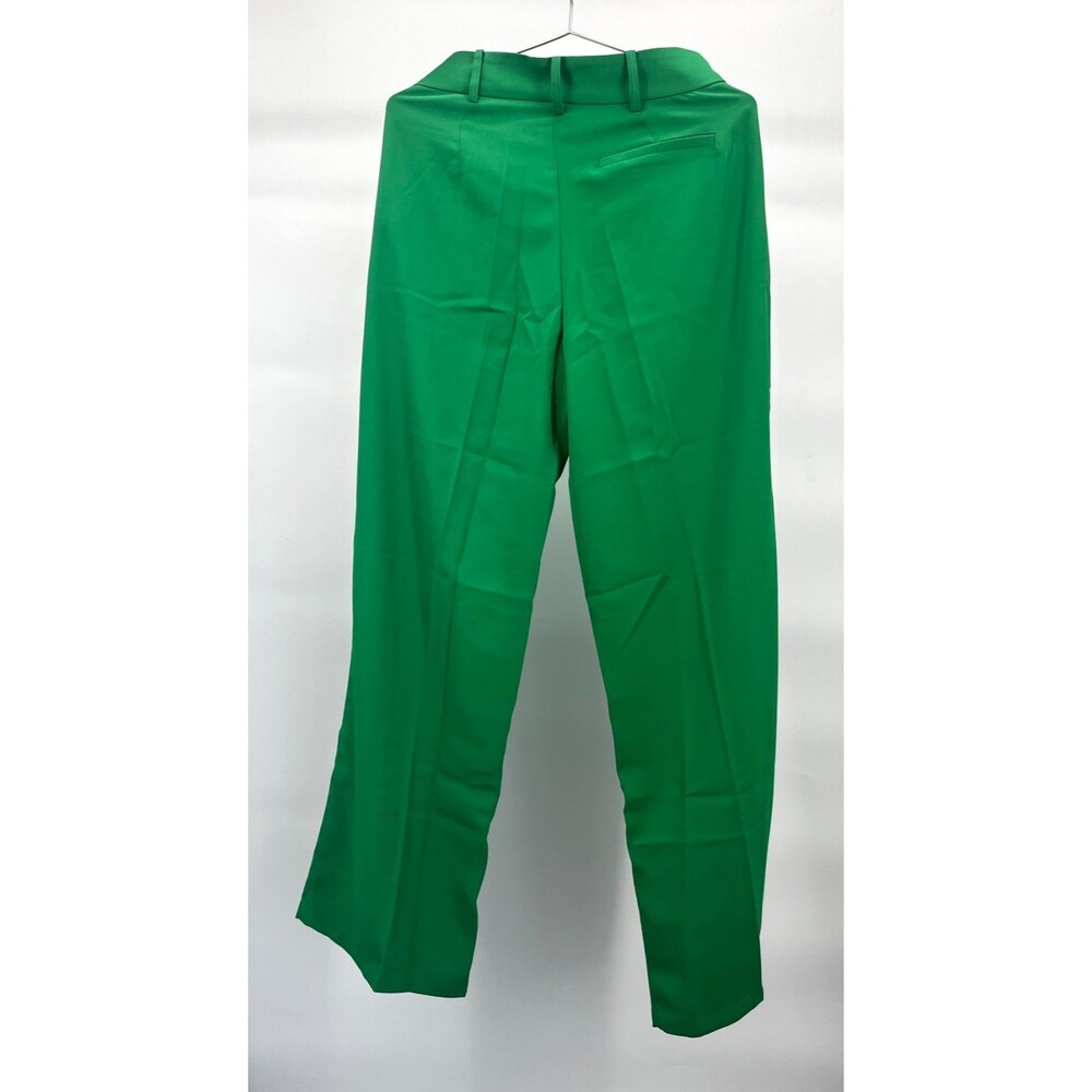 Women's Pants - mimosa By Lala Green Dress Slacks Elastic Waist Straight Fit SM - Picture 7 of 11